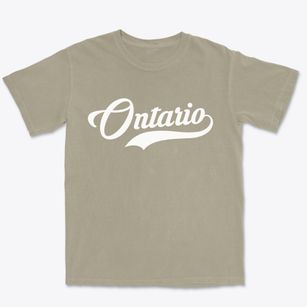 Ontario Oregon Vintage Team Premium Heavyweight T-shirt