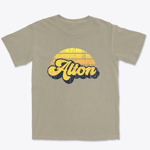 Alton New Hampshire Sublime Sunset Premium Heavyweight T-shirt