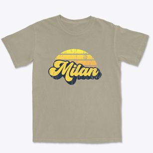 Milan New Mexico Sublime Sunset Premium Heavyweight T-shirt