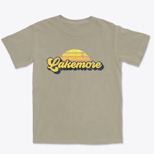Lakemore Ohio Sublime Sunset Premium Heavyweight T-shirt