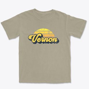 Vernon Connecticut Sublime Sunset Premium Heavyweight T-shirt