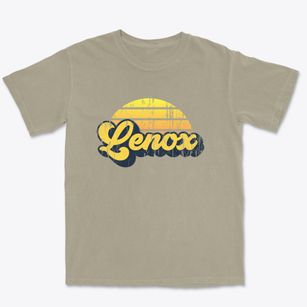 Lenox Iowa Sublime Sunset Premium Heavyweight T-shirt