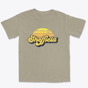 Sheffield Iowa Sublime Sunset Premium Heavyweight T-shirt