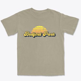 Bedford Park Illinois Sublime Sunset Premium Heavyweight T-shirt
