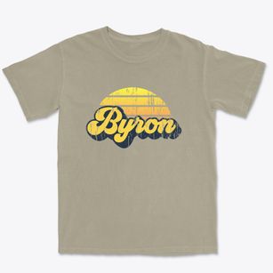 Byron Michigan Sublime Sunset Premium Heavyweight T-shirt