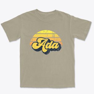Ada Oklahoma Sublime Sunset Premium Heavyweight T-shirt