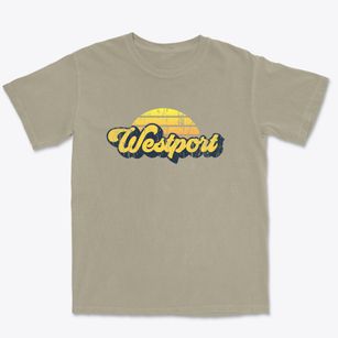 Westport Minnesota Sublime Sunset Premium Heavyweight T-shirt