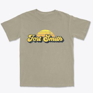 Fort Smith Arkansas Sublime Sunset Premium Heavyweight T-shirt