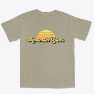 Mammoth Lakes California Sublime Sunset Premium Heavyweight T-shirt