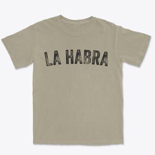 La Habra California Timeless Retro Premium Heavyweight T-shirt