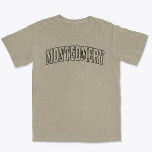 Montgomery Minnesota Trendy Block Premium Heavyweight T-shirt