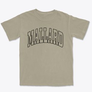 Mallard Iowa Trendy Block Premium Heavyweight T-shirt