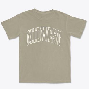 Midwest Wyoming Trendy Block Premium Heavyweight T-shirt