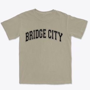 Bridge City Louisiana Varsity Premium Heavyweight T-shirt