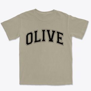 Olive New York Varsity Premium Heavyweight T-shirt