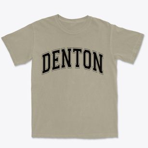 Denton North Carolina Varsity Premium Heavyweight T-shirt