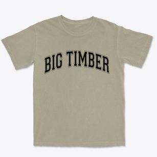 Big Timber Montana Varsity Premium Heavyweight T-shirt