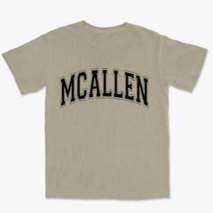 Mcallen Texas Varsity Premium Heavyweight T-shirt