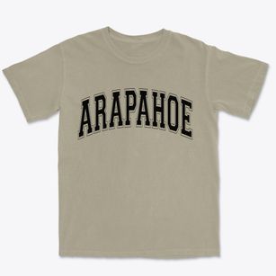 Arapahoe North Carolina Varsity Premium Heavyweight T-shirt