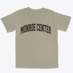 Monroe Center Illinois Varsity Premium Heavyweight T-shirt
