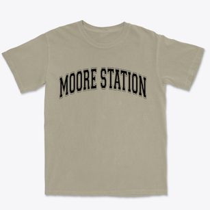 Moore Station Texas Varsity Premium Heavyweight T-shirt