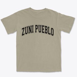 Zuni Pueblo New Mexico Varsity Premium Heavyweight T-shirt