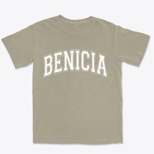Benicia California Varsity Premium Heavyweight T-shirt