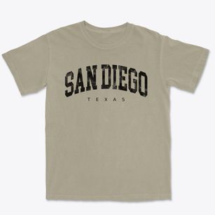 San Diego Texas Urban Vibe Premium Heavyweight T-shirt