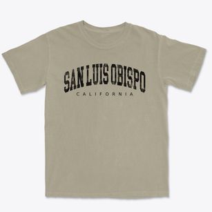 San Luis Obispo California Urban Vibe Premium Heavyweight T-shirt