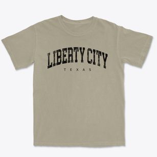 Liberty City Texas Urban Vibe Premium Heavyweight T-shirt