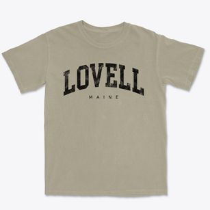 Lovell Maine Urban Vibe Premium Heavyweight T-shirt