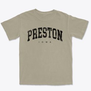 Preston Iowa Urban Vibe Premium Heavyweight T-shirt