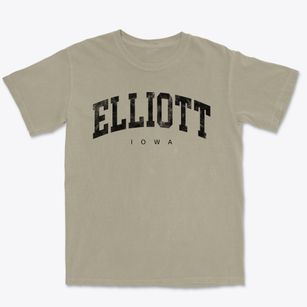 Elliott Iowa Urban Vibe Premium Heavyweight T-shirt