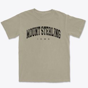 Mount Sterling Iowa Urban Vibe Premium Heavyweight T-shirt