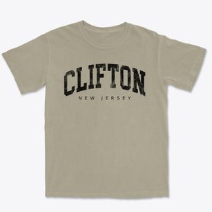 Clifton New Jersey Urban Vibe Premium Heavyweight T-shirt