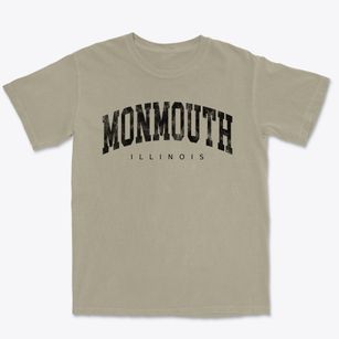 Monmouth Illinois Urban Vibe Premium Heavyweight T-shirt