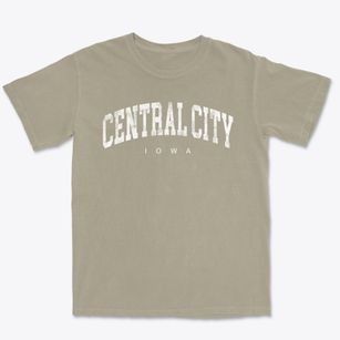 Central City Iowa Urban Vibe Premium Heavyweight T-shirt