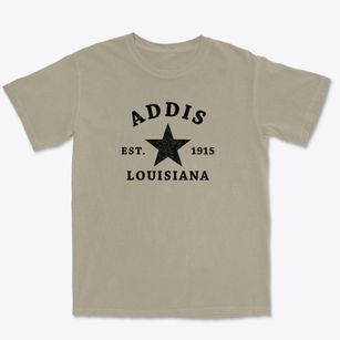 Addis Louisiana Star Premium Heavyweight T-shirt