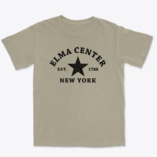 Elma Center New York Star Premium Heavyweight T-shirt