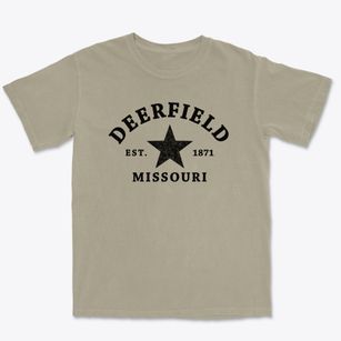 Deerfield Missouri Star Premium Heavyweight T-shirt