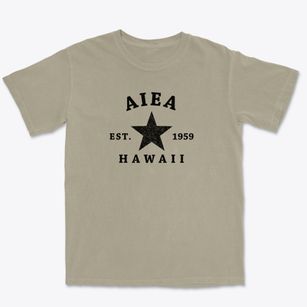 Aiea Hawaii Star Premium Heavyweight T-shirt