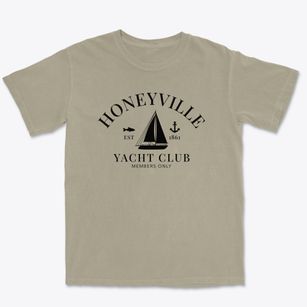 Honeyville Utah Yacht Club Premium Heavyweight T-shirt