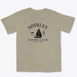 Shirley New York Yacht Club Premium Heavyweight T-shirt