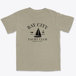 Bay City Wisconsin Yacht Club Premium Heavyweight T-shirt