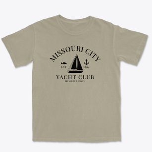 Missouri City Texas Yacht Club Premium Heavyweight T-shirt