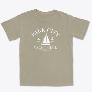 Park City Utah Yacht Club Premium Heavyweight T-shirt