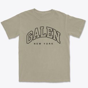 Galen New York Inline Premium Heavyweight T-shirt