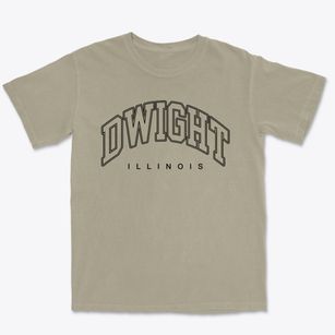 Dwight Illinois Inline Premium Heavyweight T-shirt
