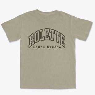 Rolette North Dakota Inline Premium Heavyweight T-shirt