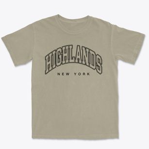Highlands New York Inline Premium Heavyweight T-shirt